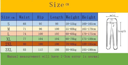Casual printed sports running pants, autumn long pants, fitness solid color sports pants, men's and women's sportswear