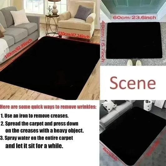 Colorful Patchwork Printed Carpet Office Decoration Rug Abstract Geometric Vortex Bedroom Bedside Porch Anti Slip Floor Mat