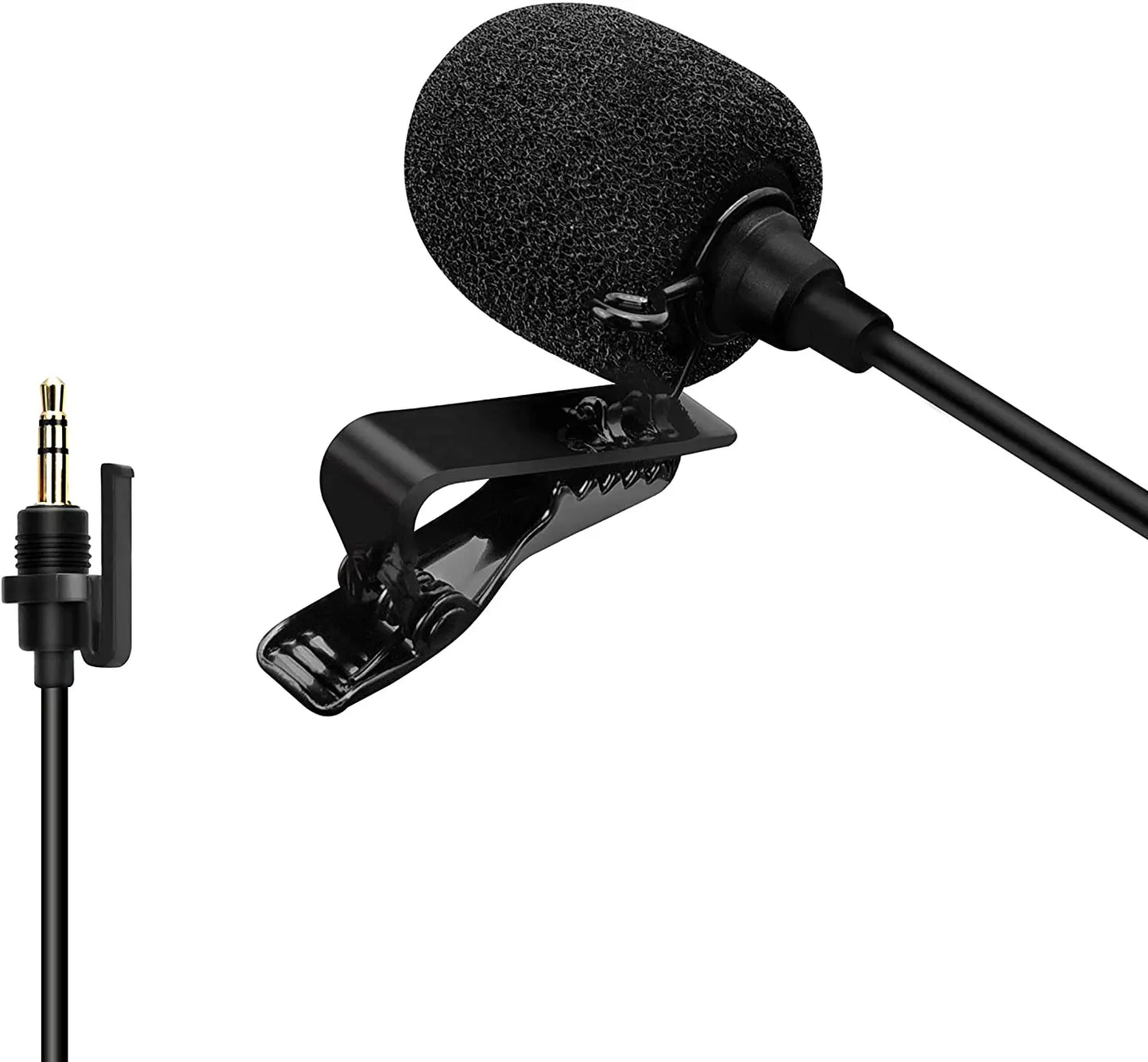 Comica CVM-SM-O1 Lavalier Microphone For Wireless Microphone Omni-directional Wired Lapel Microphone With Locking Buckle