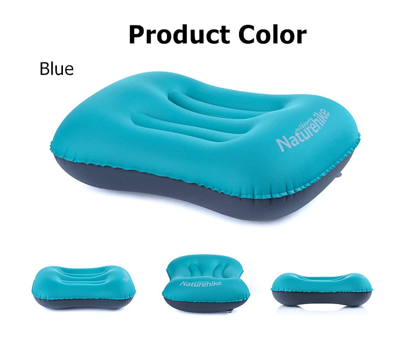 Naturehike Inflatable Pillows Ultralight Camping Pillow Portable Neck Inflatable Seat Travel Pillow Hiking Sleeping Air Pillow