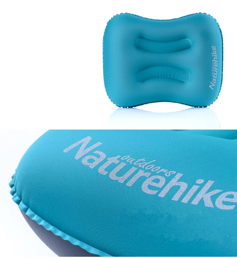 Naturehike Inflatable Pillows Ultralight Camping Pillow Portable Neck Inflatable Seat Travel Pillow Hiking Sleeping Air Pillow