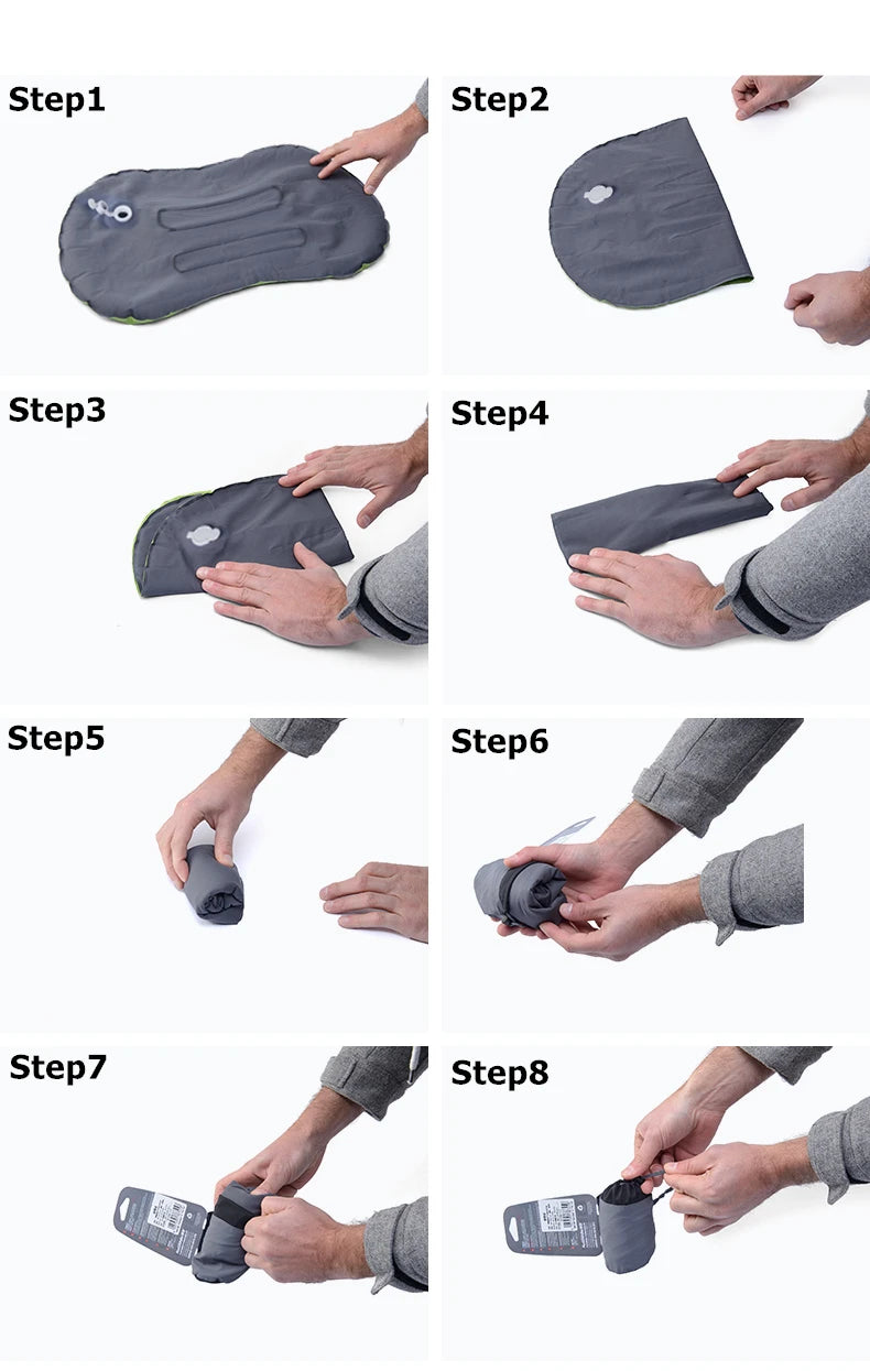 Naturehike Inflatable Pillows Ultralight Camping Pillow Portable Neck Inflatable Seat Travel Pillow Hiking Sleeping Air Pillow