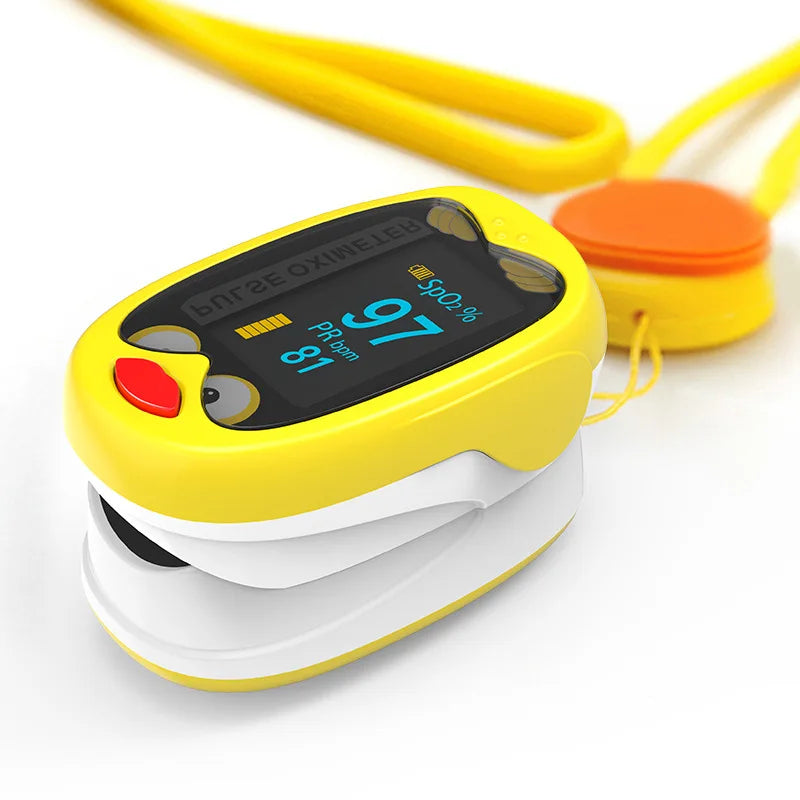 Adult & Child Finger Clip Pulse Child Oximeter Household Finger Clip Pulse Oximeter Oxygen Saturation Detector Oxygen Meter CE
