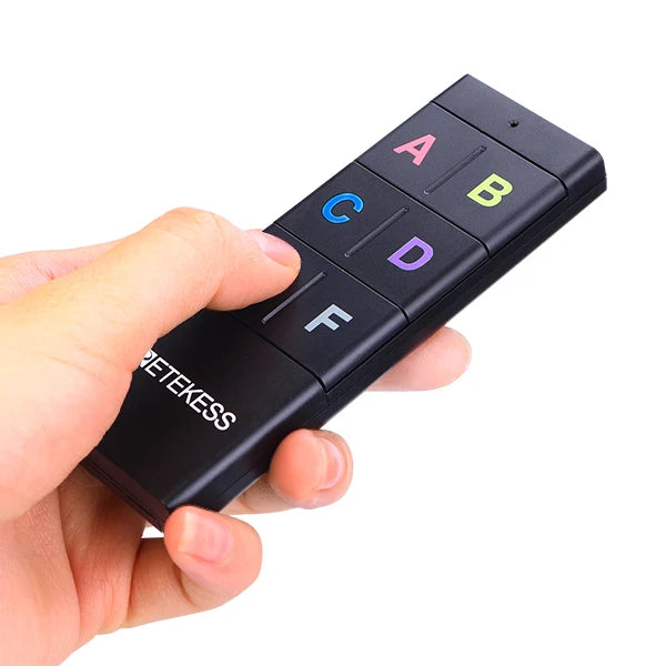 Retekess TH104 Wireless Key Finder RF Key Locator Pet Tracker Wallet Tracker Remote Control 1 RF Transmitter 6 Receiver