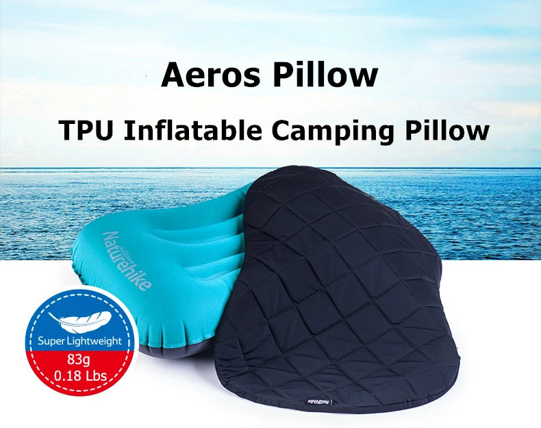 Naturehike Inflatable Pillows Ultralight Camping Pillow Portable Neck Inflatable Seat Travel Pillow Hiking Sleeping Air Pillow