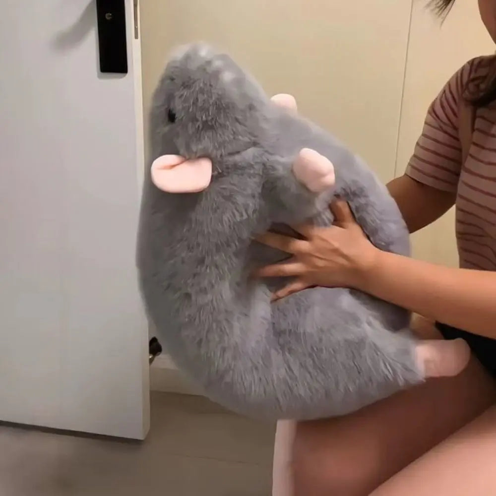 Creative 30/45/90cm Mouse Oversized Flower Branch Rat Cartoon Soft Animal Figure Gift Birthday Stuffed & Plush Animals