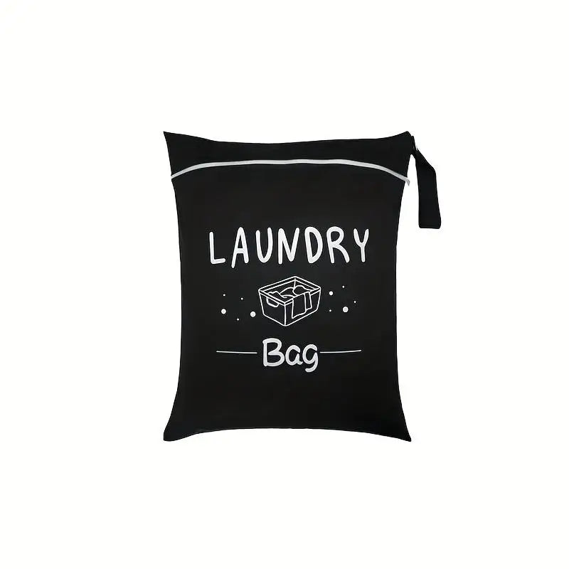 1pc Large Travel Laundry Bag Waterproof Washable Dirty Cloth Bag for Traveling Wet Dry Bag Bathing Suit Workout Bag