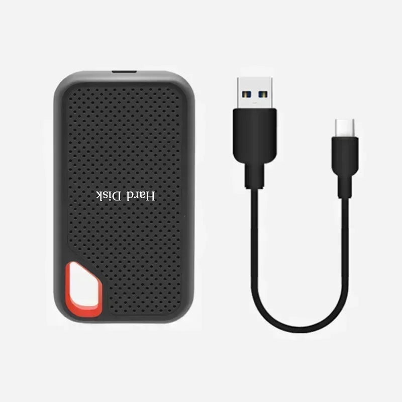 Genuine High-speed 1TB/2TB Portable SSD 4TB External Hard Drive 256TB USB3.2 Type-C Solid-state Drive for Laptop/MAC/PC