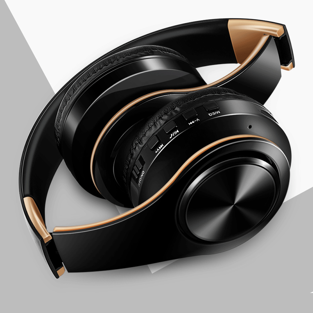 Men Gift  Wireless Headphones Bluetooth Earphone Stereo Headset Game with Build-in MIC with Universal for Android and iOS