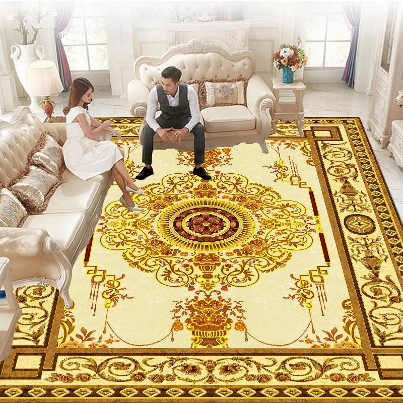 European Luxury Carpets for Living Room 200x300 Decoration Home Large Area Rugs Bedroom Decor Lounge Rug Washable Floor Mats