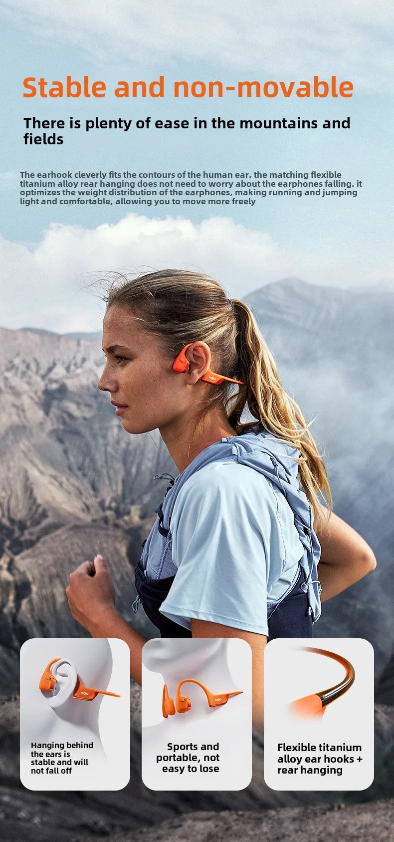 Original SHOKZ OpenRun Pro 2 S820 Bluetooth Earphones IP55 Waterproof Bone Conduction Headphones Music Sports Wireless Earbuds