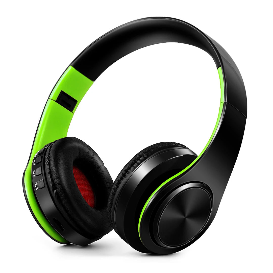 Men Gift  Wireless Headphones Bluetooth Earphone Stereo Headset Game with Build-in MIC with Universal for Android and iOS