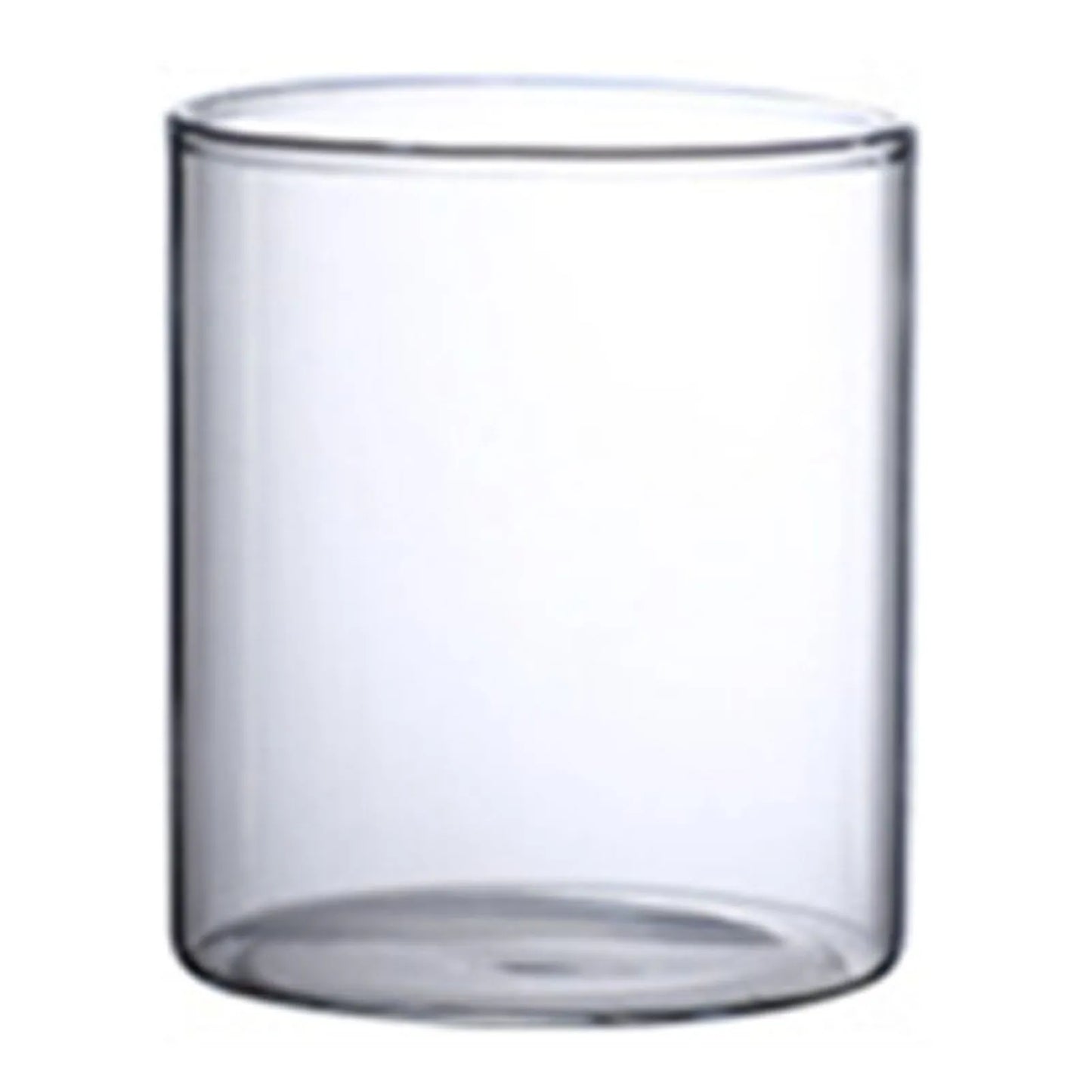 Transparent Glass Hydroponic Vase Minimalist Glass Vase Cylinder Flower Vase for Wedding Living Room Decorative Gift