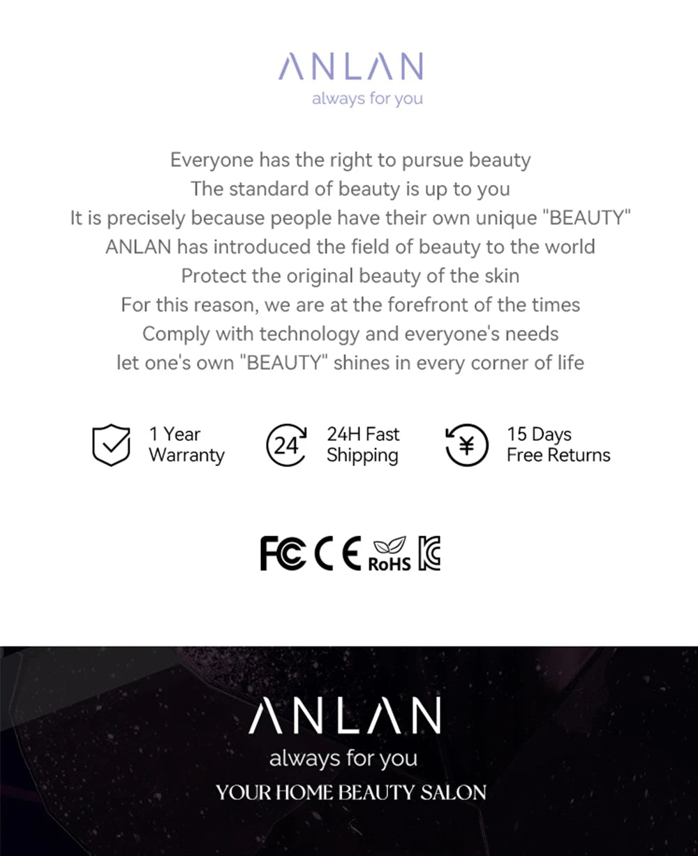 ANLAN EMS Facial Massager Pro Face Lifting Skin Rejuvenation Cold Compress Deep Cleaning Anti-aging Skincare Beauty Device