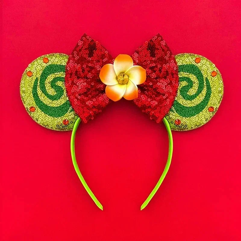 Disney Mickey Mouse Hairbands Frozen Ear Headband for Adults Anna Elsa Snowman Olaf Headwear Women Kids Girls Hair Accessories