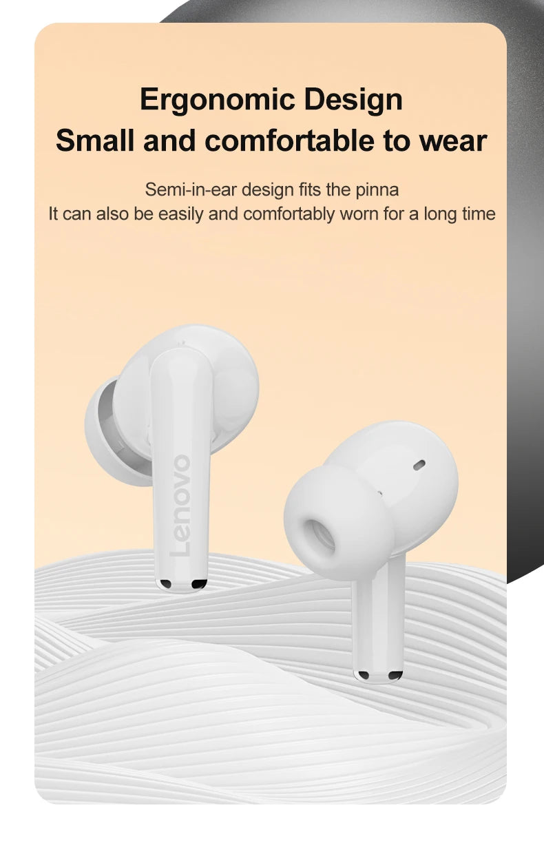 10pcs Lenovo LP3 Pro Wholesale 2pcs Original lp3pro Wireless Bluetooth Headphones HiFi Stereo Earbuds Noise Reduction With Mic