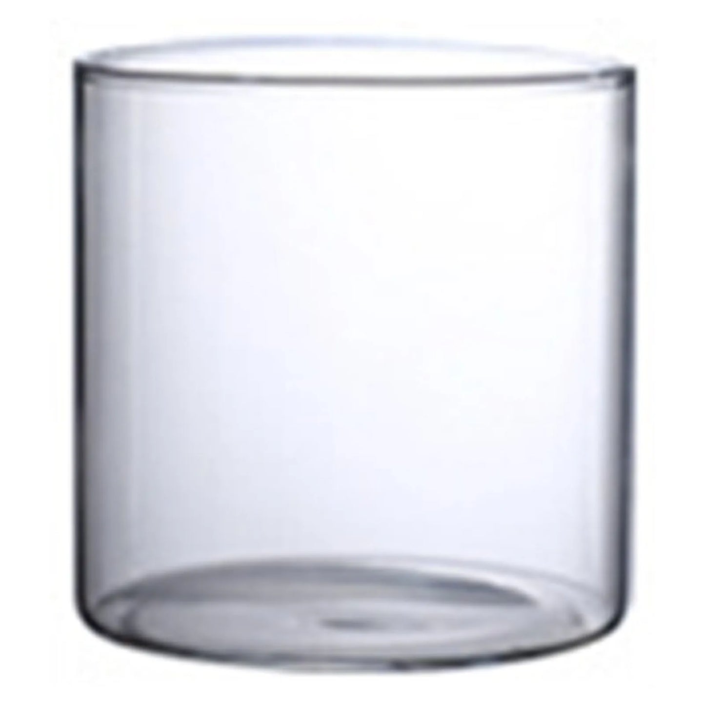 Transparent Glass Hydroponic Vase Minimalist Glass Vase Cylinder Flower Vase for Wedding Living Room Decorative Gift