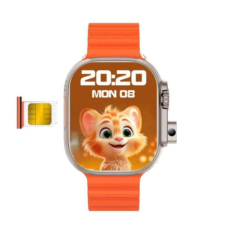 New Ultra Ai3 Smartwatch 4G Android Amoled HD Camera GPS WIFI Google Play Store App Download Game Bluetooth Smart Watch