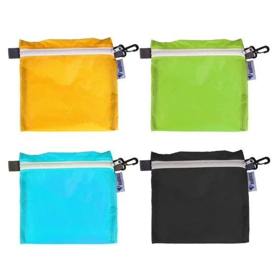Outdoor Waterproof Bag Swimming Bag Pouch for Camping Hiking with Hook Zipper Storage Bag 4 Colors Pocket Pouch /JS