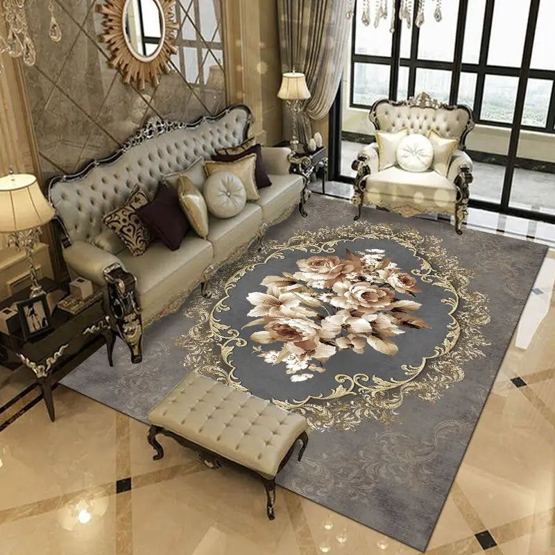 European Luxury Carpets for Living Room 200x300 Decoration Home Large Area Rugs Bedroom Decor Lounge Rug Washable Floor Mats