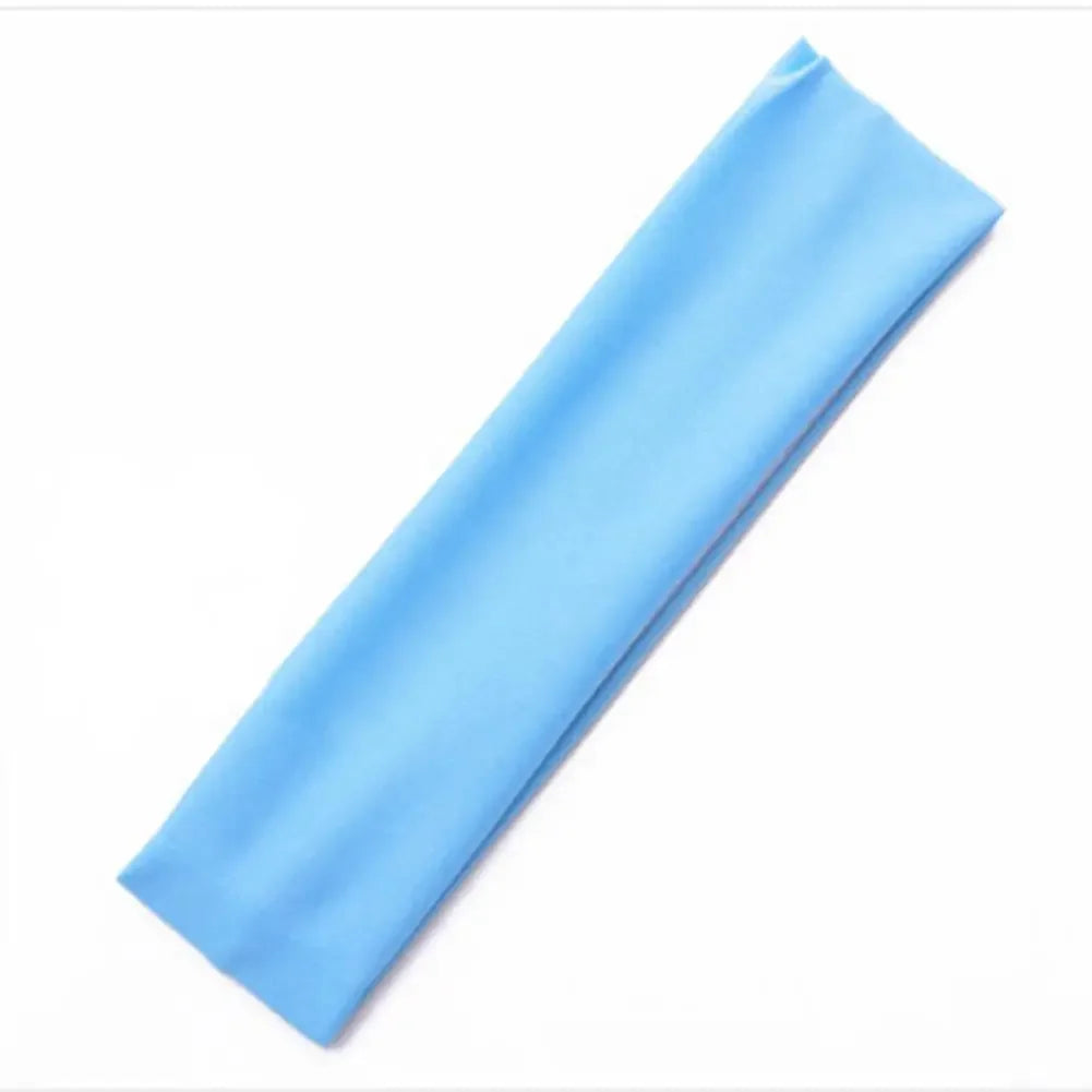 Men Women Solid Elastic Hair Bands Yoga Headband Simple Adjustable Men Running Absorb Sweat Elastic Hair Bands Hair Accessories