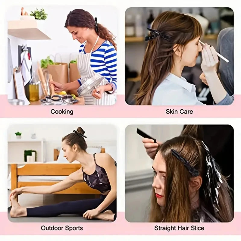 5/30pcs Alligator Hair Clips Multifunctional Hairdressing Clamps Plastic Hair Claw Home Salon Styling Hairpins Hair Accessories