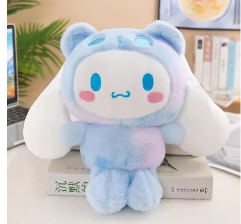 !! HOT Sanrio 25Cm Anime Kuromid Toys Kawaii Mymelody Cinnamorol Plush Soft Stuffed Animals Doll Plushie Pillow Xmas Gift Decor