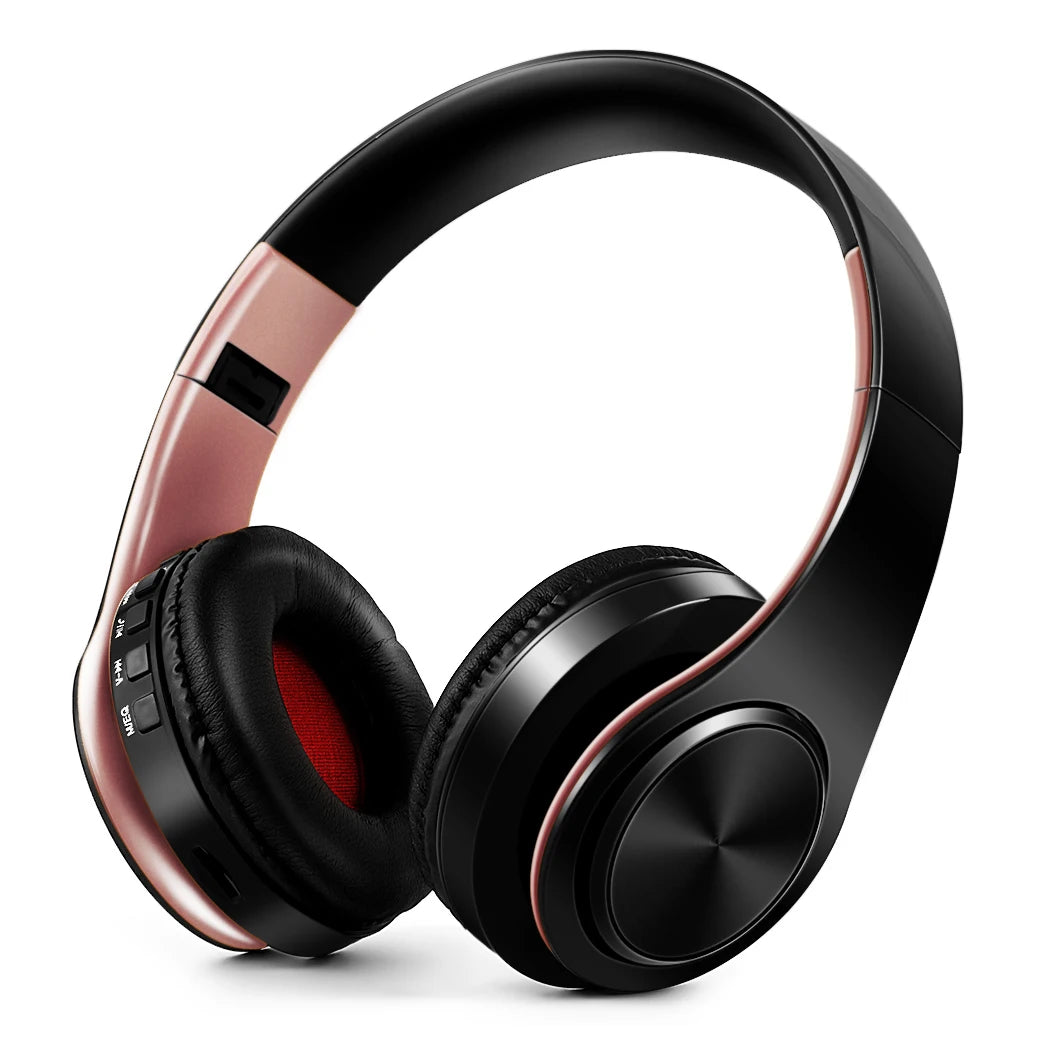 Men Gift  Wireless Headphones Bluetooth Earphone Stereo Headset Game with Build-in MIC with Universal for Android and iOS
