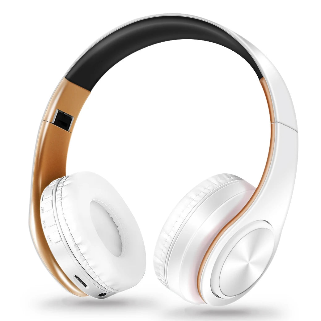 Men Gift  Wireless Headphones Bluetooth Earphone Stereo Headset Game with Build-in MIC with Universal for Android and iOS