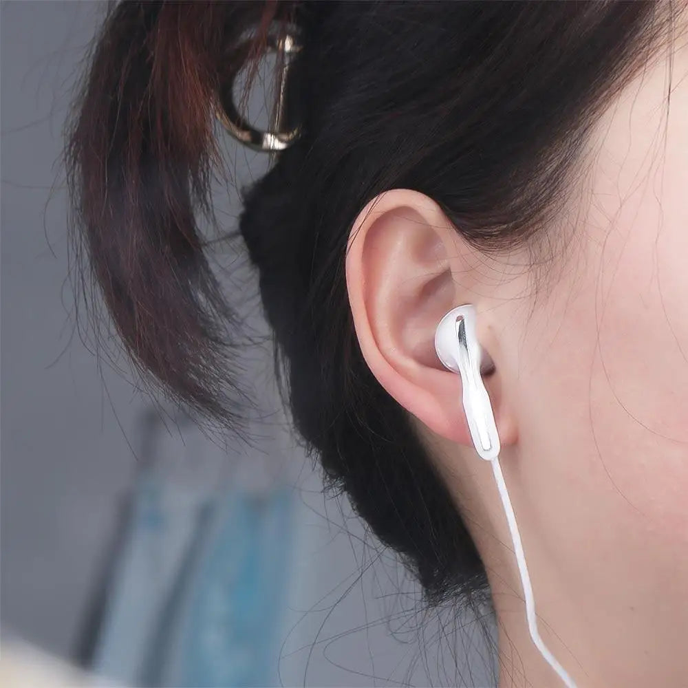 Electronics Laptop Stereo Bass Noise Cancel 3.5mm For Smartphone In Ear Earphones Flat Earbuds Sport Headset Wired Earphones