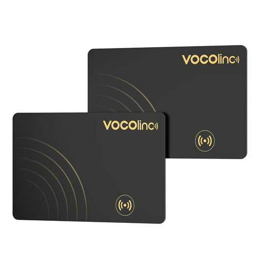VOCOlinc Smart Bluetooth GPS Tracker Works with Find My APP Anti Lost Reminder Device for Kids Wallet Key Finder Locator Car Tag
