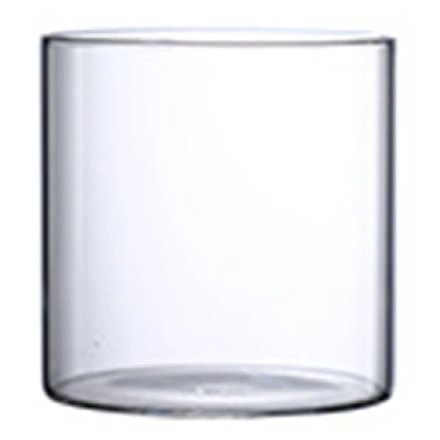 Transparent Glass Hydroponic Vase Minimalist Glass Vase Cylinder Flower Vase for Wedding Living Room Decorative Gift