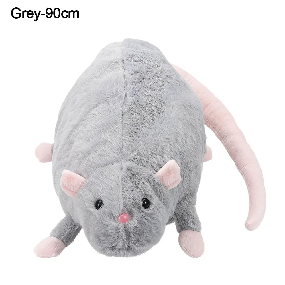 Creative 30/45/90cm Mouse Oversized Flower Branch Rat Cartoon Soft Animal Figure Gift Birthday Stuffed & Plush Animals