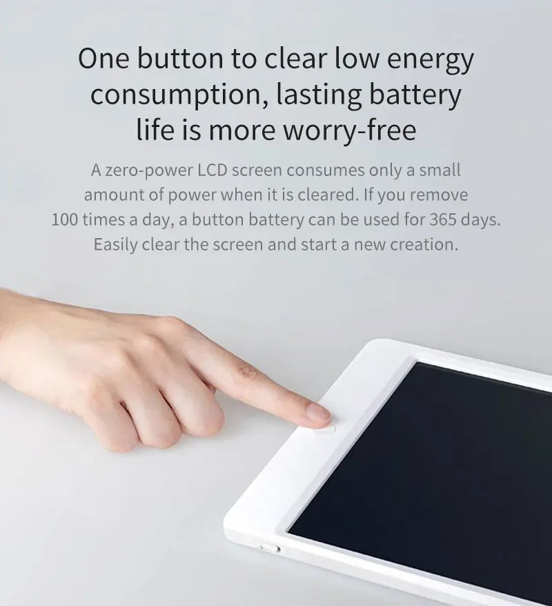 New Xiaomi Mijia LCD Writing Tablet 20"10" 13.5" with Pen Digital Drawing Electronic Handwriting Pad Message Graphics Board