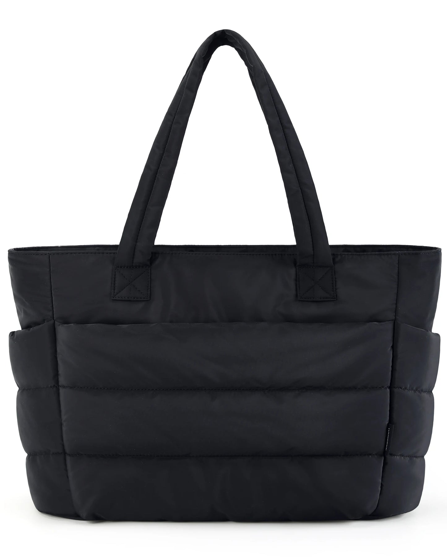 BAGSMART Women's Bag Solid Color Tote Bag Commuting College Padded Shoulder Bag Leisure Simple Female Handbags for Travel