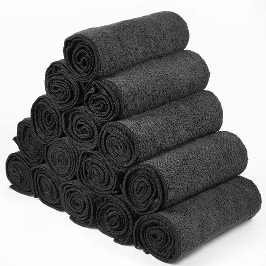 1-10pcs Thicken Microfiber Cleaning Cloths Lint Free Microfiber Cleaning Towel Cloths Reusable Cleaning Towels for Car Window