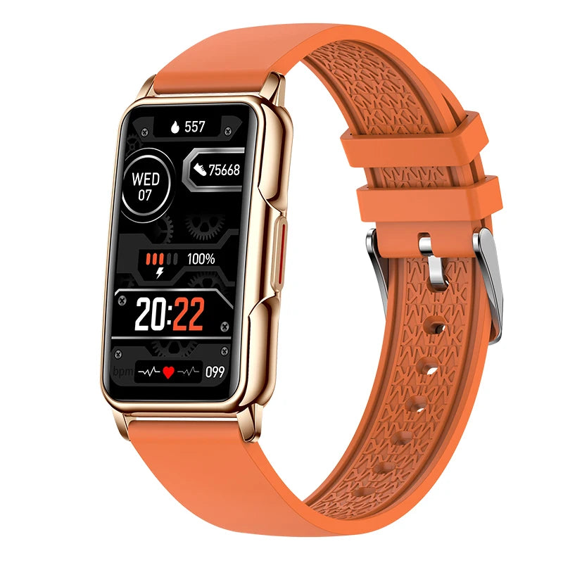 For Android IOS Smart Bracelet Women Smartwatch Men Heart Rate Monitoring Waterproof 20+Sports mode Smart Watch For Ladies +Gift