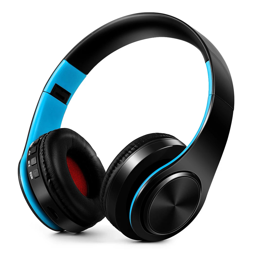 Men Gift  Wireless Headphones Bluetooth Earphone Stereo Headset Game with Build-in MIC with Universal for Android and iOS