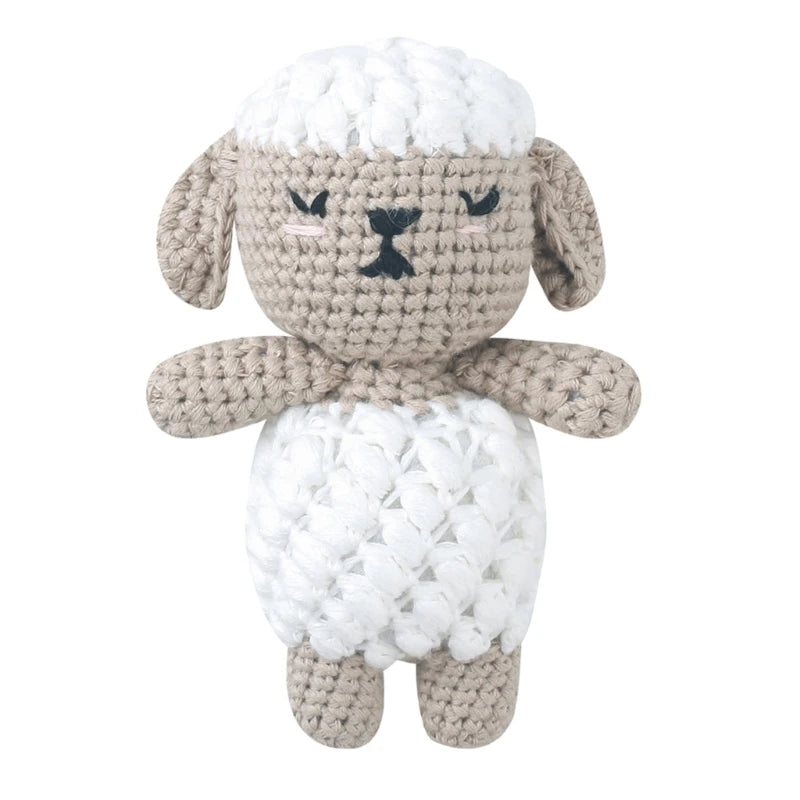 Sweet Style Plush Cartoon Animal Shape   Appease Toy Infant Comfort