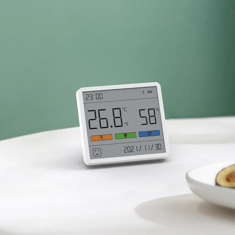 Xiaomi DUKA Atuman LCD Electronic Digital Temperature Humidity Meter Clock Indoor Outdoor Thermometer Hygrometer Weather Sensor