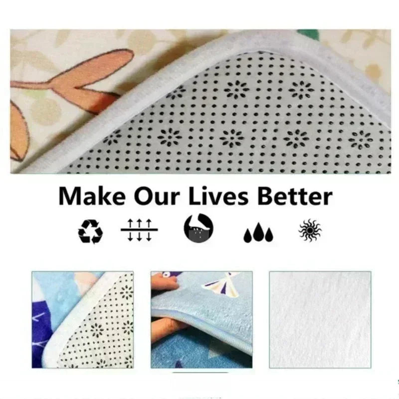 Modern Minimalist Living Room Carpet Durable and Easy-To-Clean Bedside Rug Sofa Coffee Table Foot Mat Retro Home Decoration