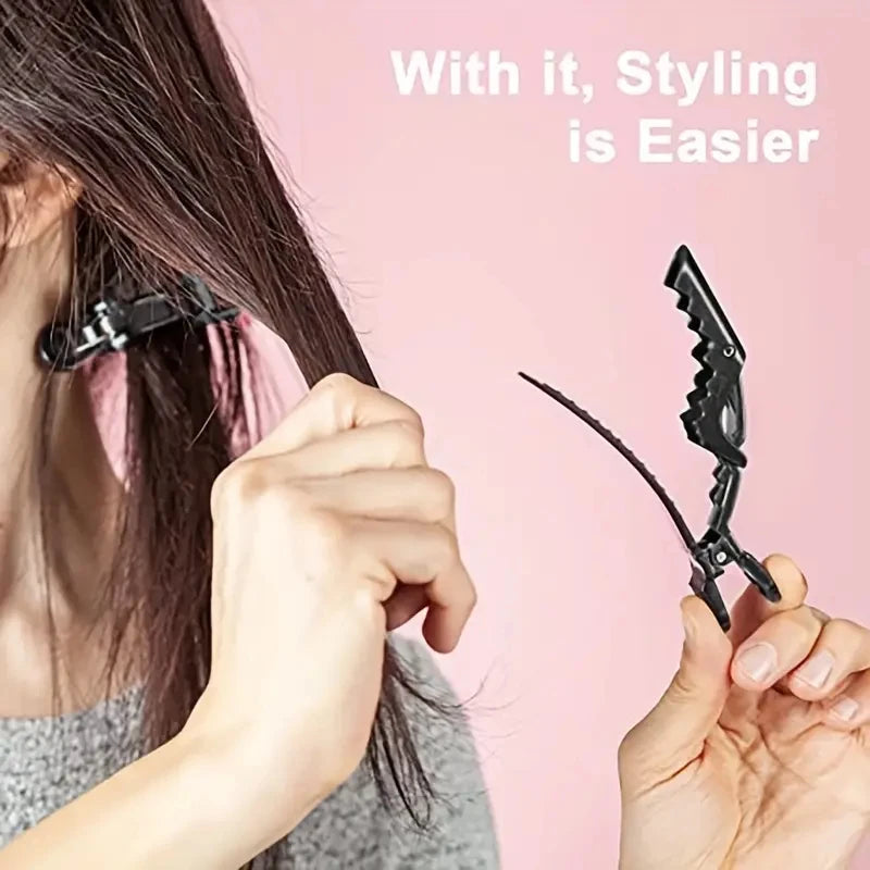 5/30pcs Alligator Hair Clips Multifunctional Hairdressing Clamps Plastic Hair Claw Home Salon Styling Hairpins Hair Accessories