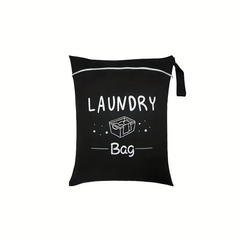 1pc Large Travel Laundry Bag Waterproof Washable Dirty Cloth Bag for Traveling Wet Dry Bag Bathing Suit Workout Bag