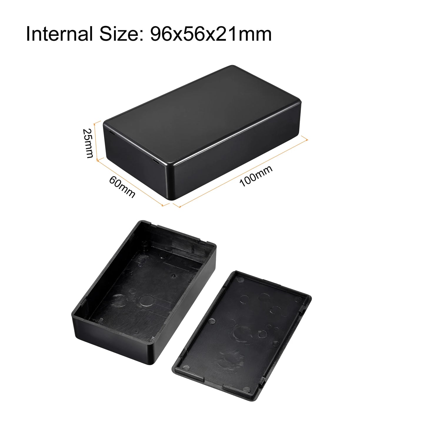 1-10Pcs Electronic Junction Box Dustproof ABS Plastic Project Box Storage Shell Housing Instrument Case Enclosure Control Boxes