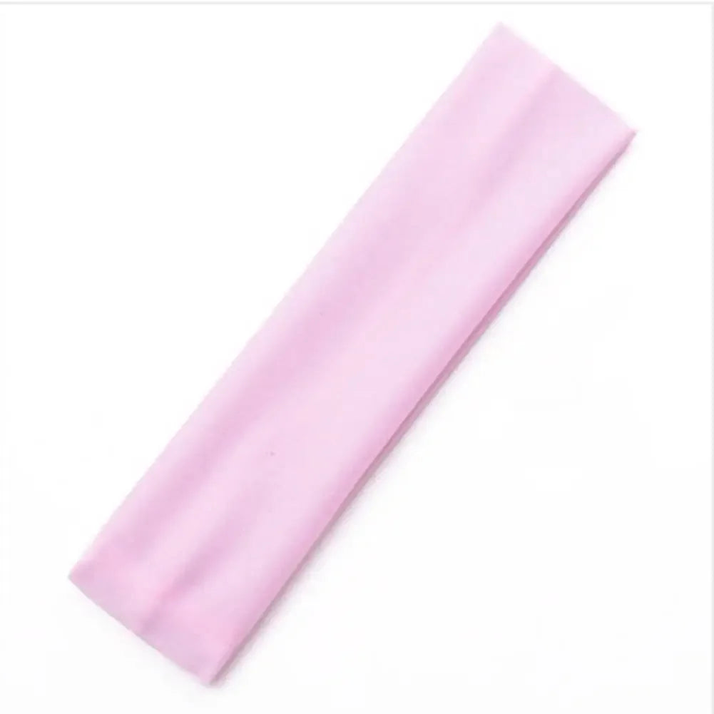 Men Women Solid Elastic Hair Bands Yoga Headband Simple Adjustable Men Running Absorb Sweat Elastic Hair Bands Hair Accessories