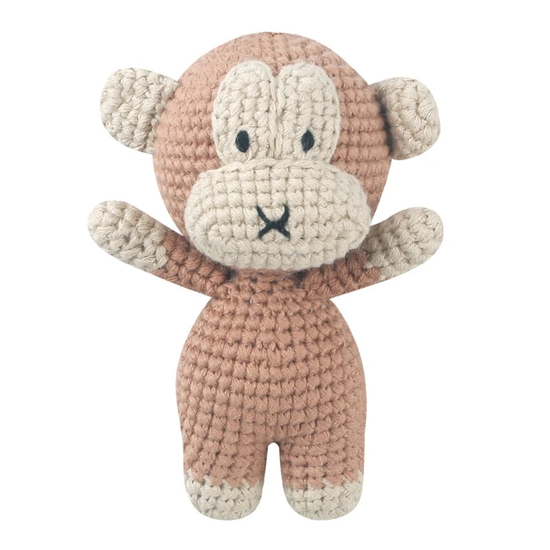 Sweet Style Plush Cartoon Animal Shape   Appease Toy Infant Comfort