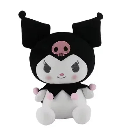 !! HOT Sanrio 25Cm Anime Kuromid Toys Kawaii Mymelody Cinnamorol Plush Soft Stuffed Animals Doll Plushie Pillow Xmas Gift Decor