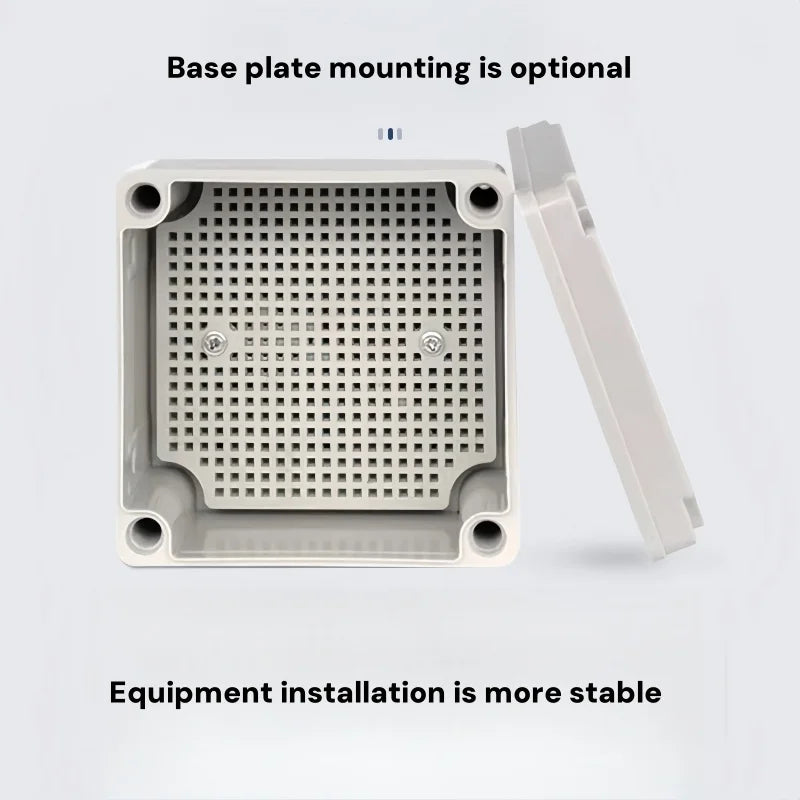 Transparent Waterproof Outdoor Enclosure Plastic Box Electronic Project Case Instrument Electrical Box IP68 Junction Box Housing