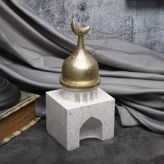 1pc Middle Eastern Style Resin Statue Decor, Indoor Ornament for Living Room, Multi-Room Compatible, No Power Required