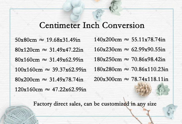 European Luxury Carpets for Living Room 200x300 Decoration Home Large Area Rugs Bedroom Decor Lounge Rug Washable Floor Mats